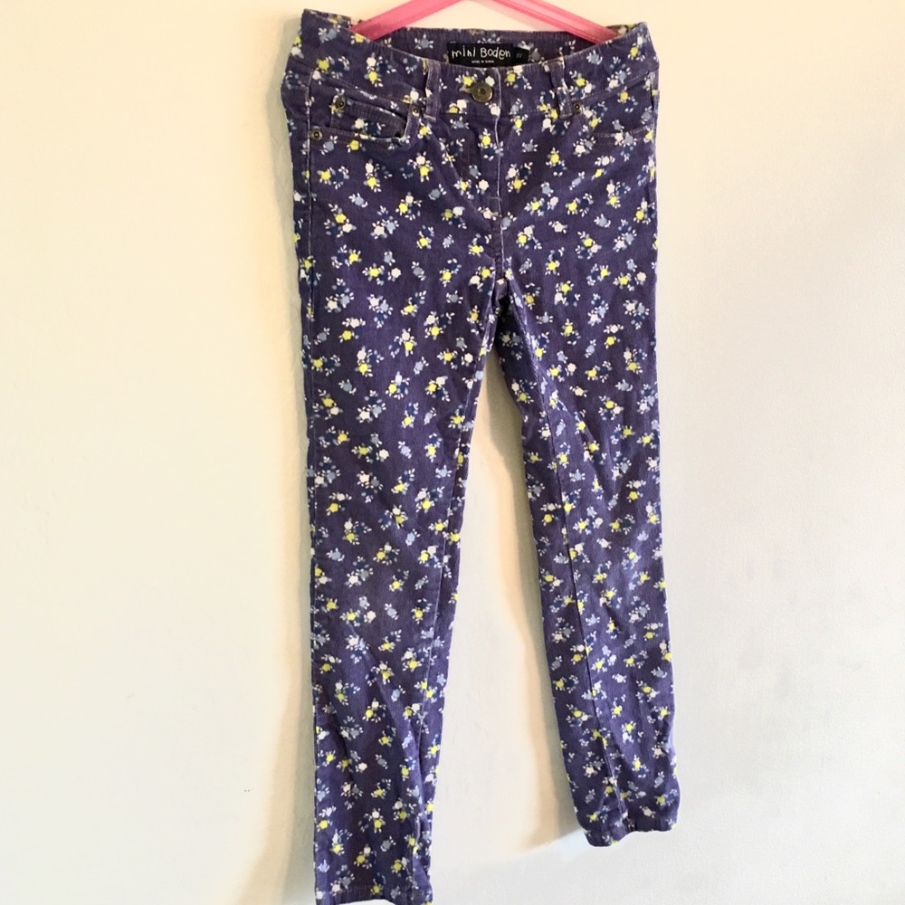 Mini Boden girls corduroy pants